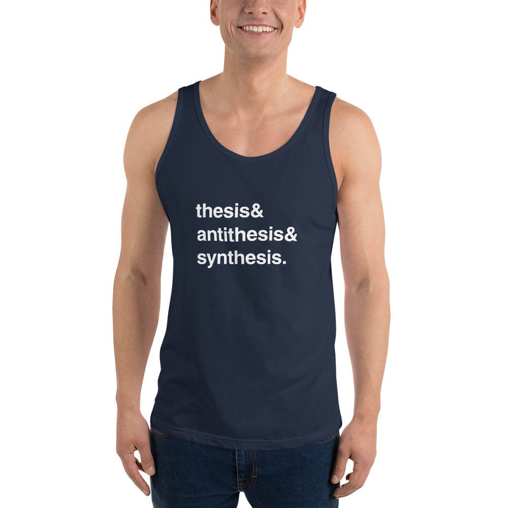 Thesis & Antithesis & Synthesis - Unisex Tank Top