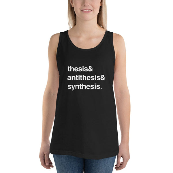 Thesis & Antithesis & Synthesis - Unisex Tank Top