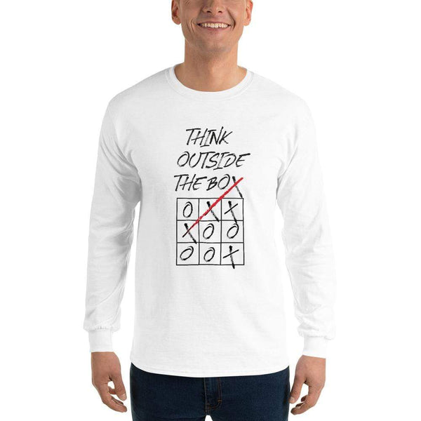 Think Outside The Box - Long-Sleeved Shirt