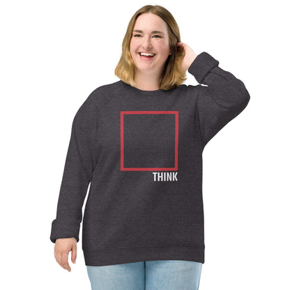 Think Outside The Box - Minimal Edition - Eco Sweatshirt