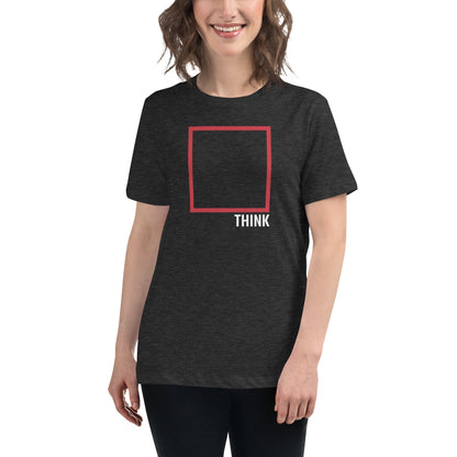 Think Outside The Box - Minimal Edition - Women's T-Shirt