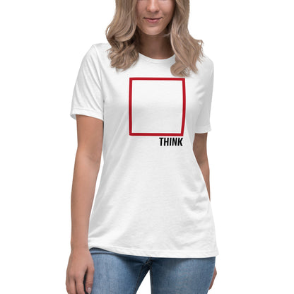 Think Outside The Box - Minimal Edition - Women's T-Shirt