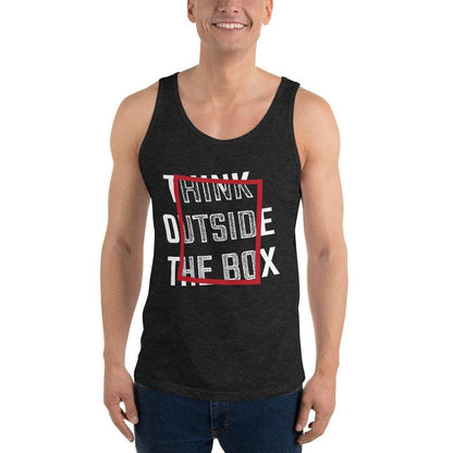 Think Outside The Box - Unisex Tank Top