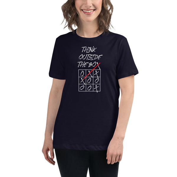 Think Outside The Box - Women's T-Shirt