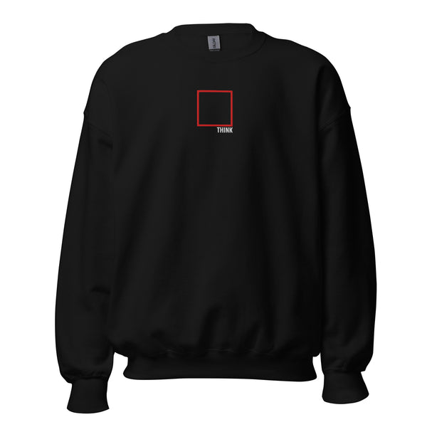 Think Outside the Box - Embroidered - Sweatshirt