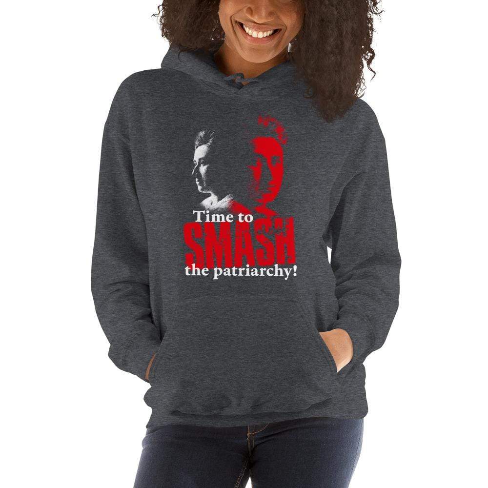 Time to SMASH the patriarchy! by Rosa Luxemburg - Hoodie