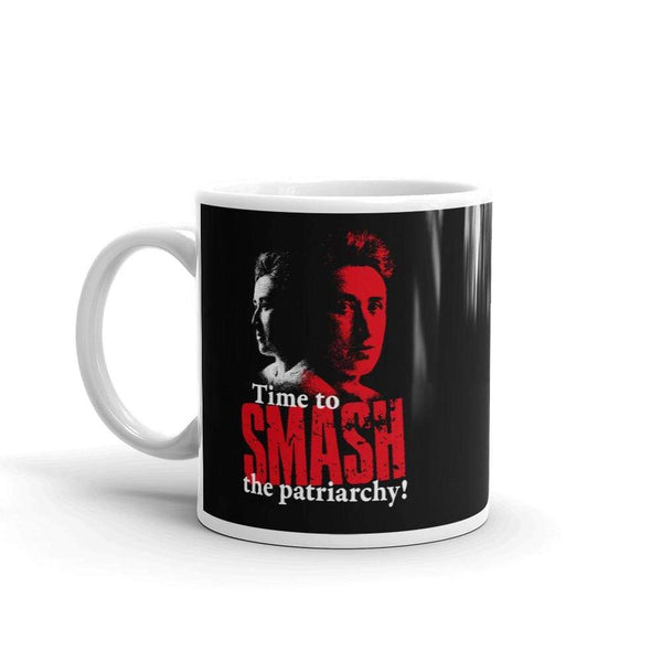 Time to SMASH the patriarchy! by Rosa Luxemburg - Mug