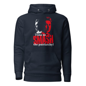 Time to SMASH the patriarchy! by Rosa Luxemburg - Premium Hoodie