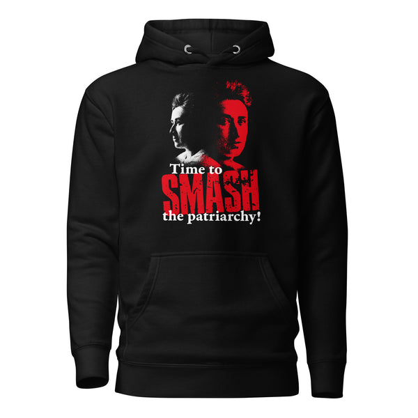 Time to SMASH the patriarchy! by Rosa Luxemburg - Premium Hoodie