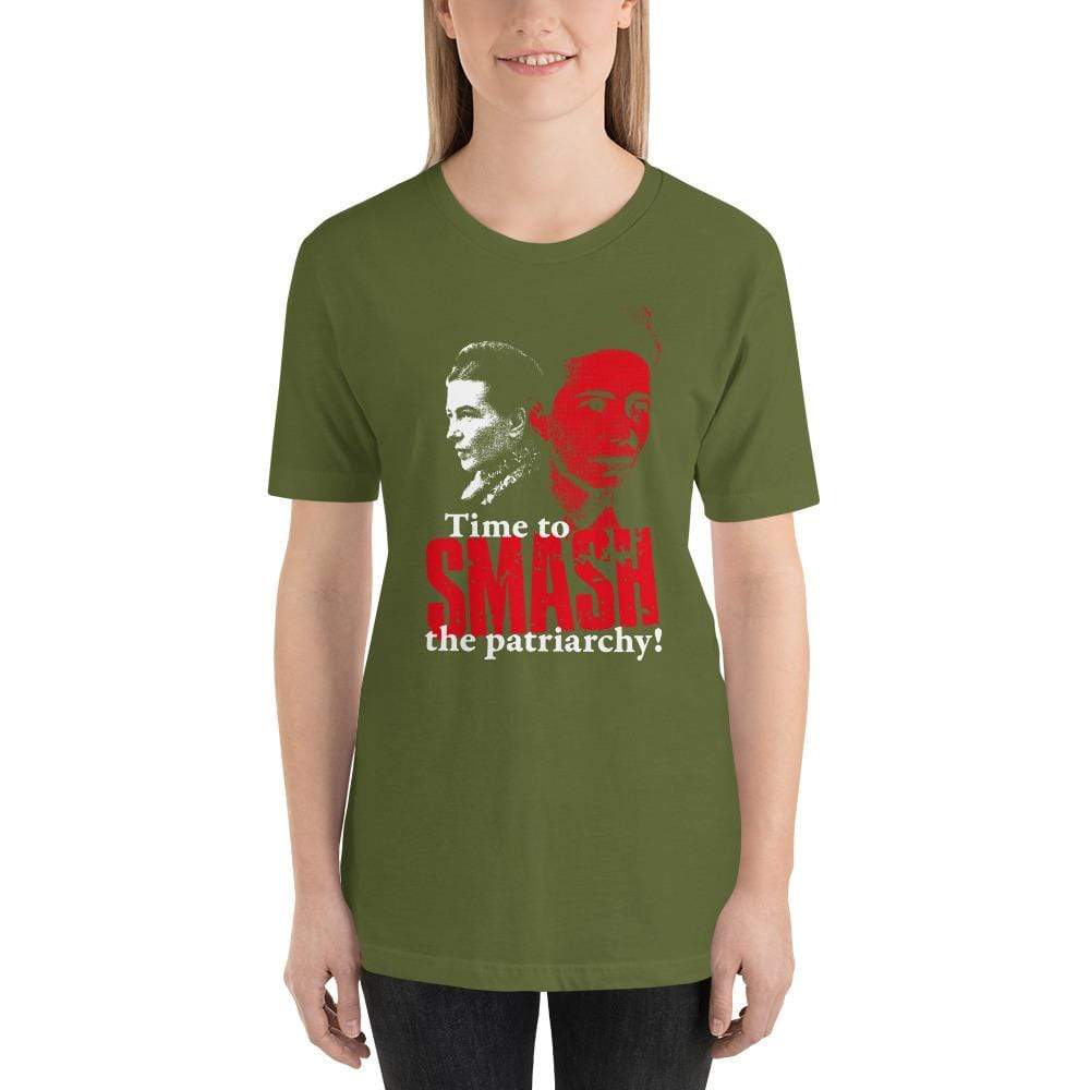 Time to SMASH the patriarchy! by Simone de Beauvoir - Basic T-Shirt
