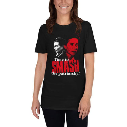 Time to SMASH the patriarchy! by Simone de Beauvoir - Premium T-Shirt