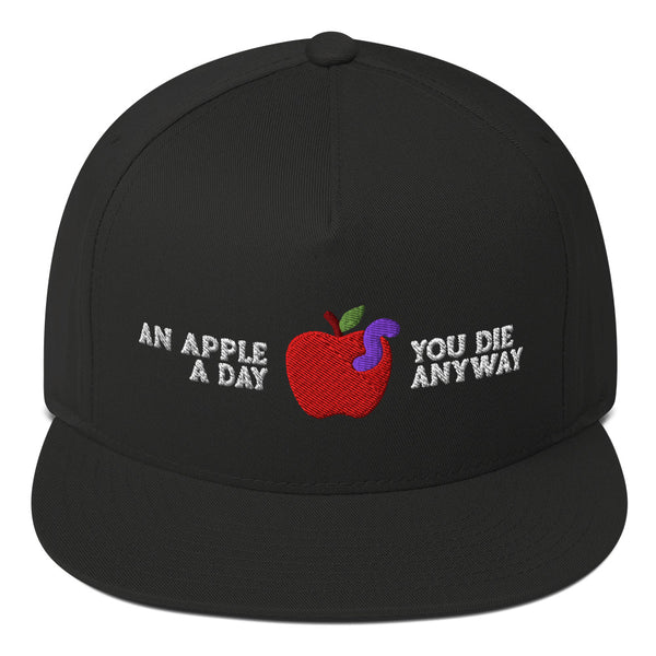An Apple a Day - Embroidered - Cap