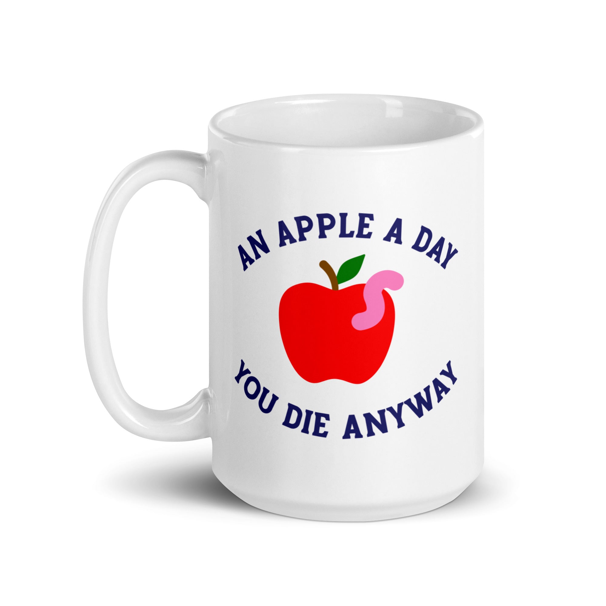 Une pomme par jour - Mug - The Philosopher's Shirt
