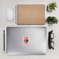 Anonymous Santa - Existence is Pain - Sticker - 7.5 x 7.5 cm | 3 x 3 inches
