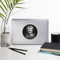 Aristotle - Sticker - 14 x 14 cm | 5.5 x 5.5 inches