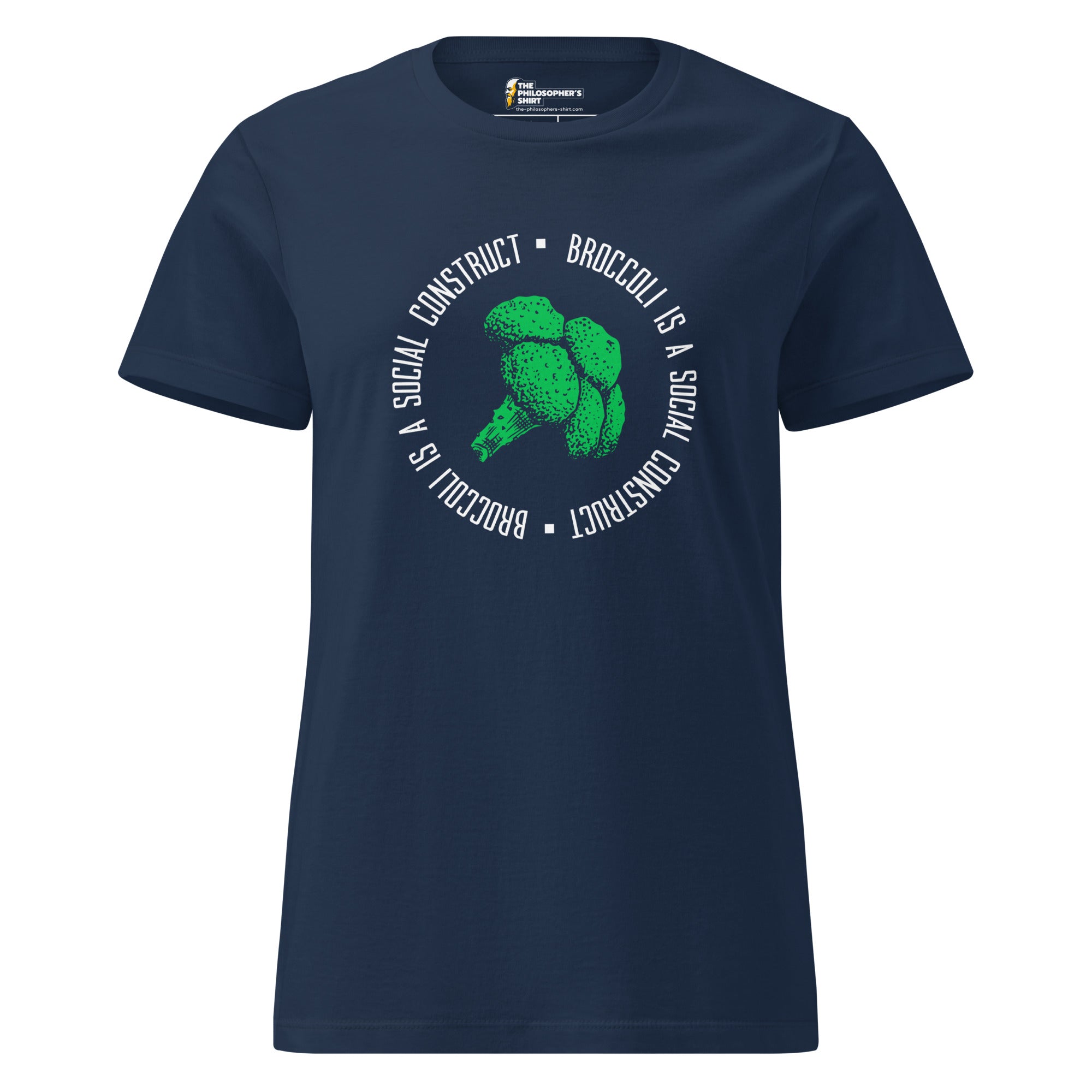 Broccoli is a social construct - Women’s T-shirt - The Philosopher's Shirt