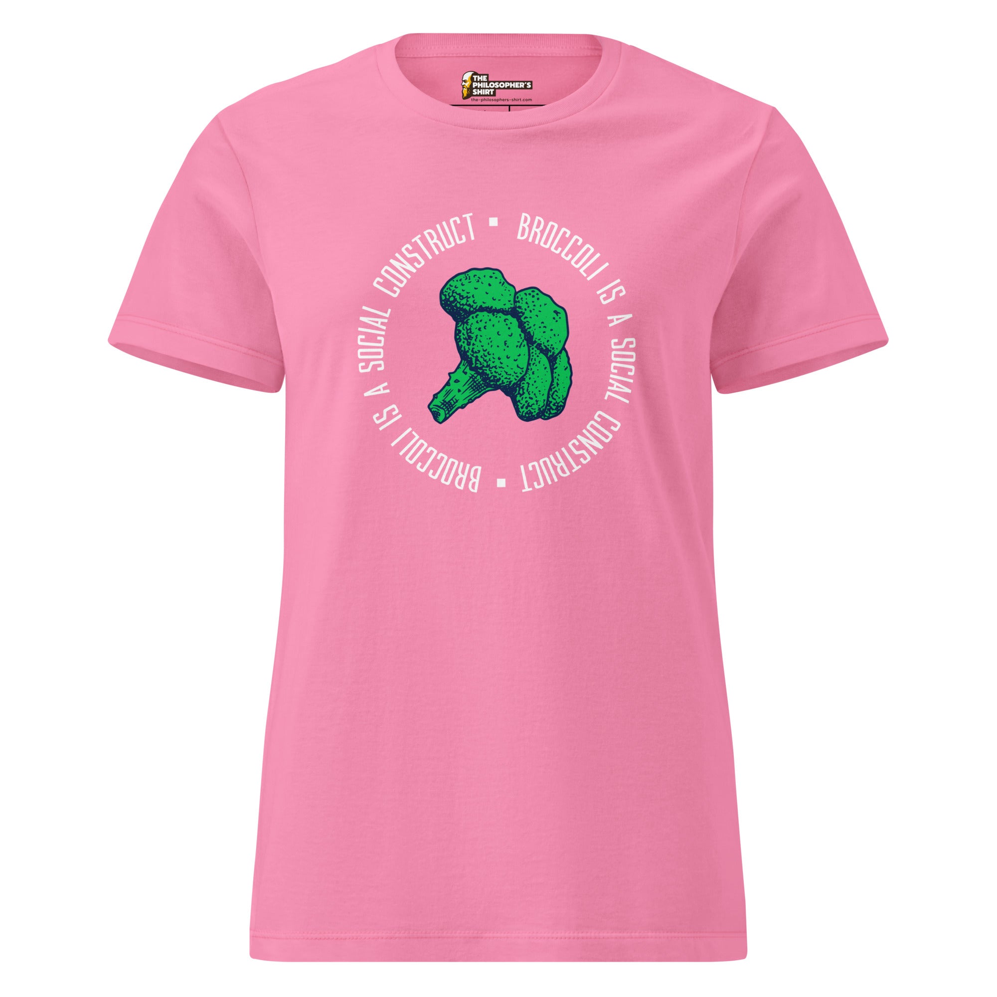 Broccoli is a social construct - Women’s T-shirt - The Philosopher's Shirt