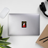 Buddha Claus - Want less, suffer less - Sticker - 7.5 x 7.5 cm | 3 x 3 inches