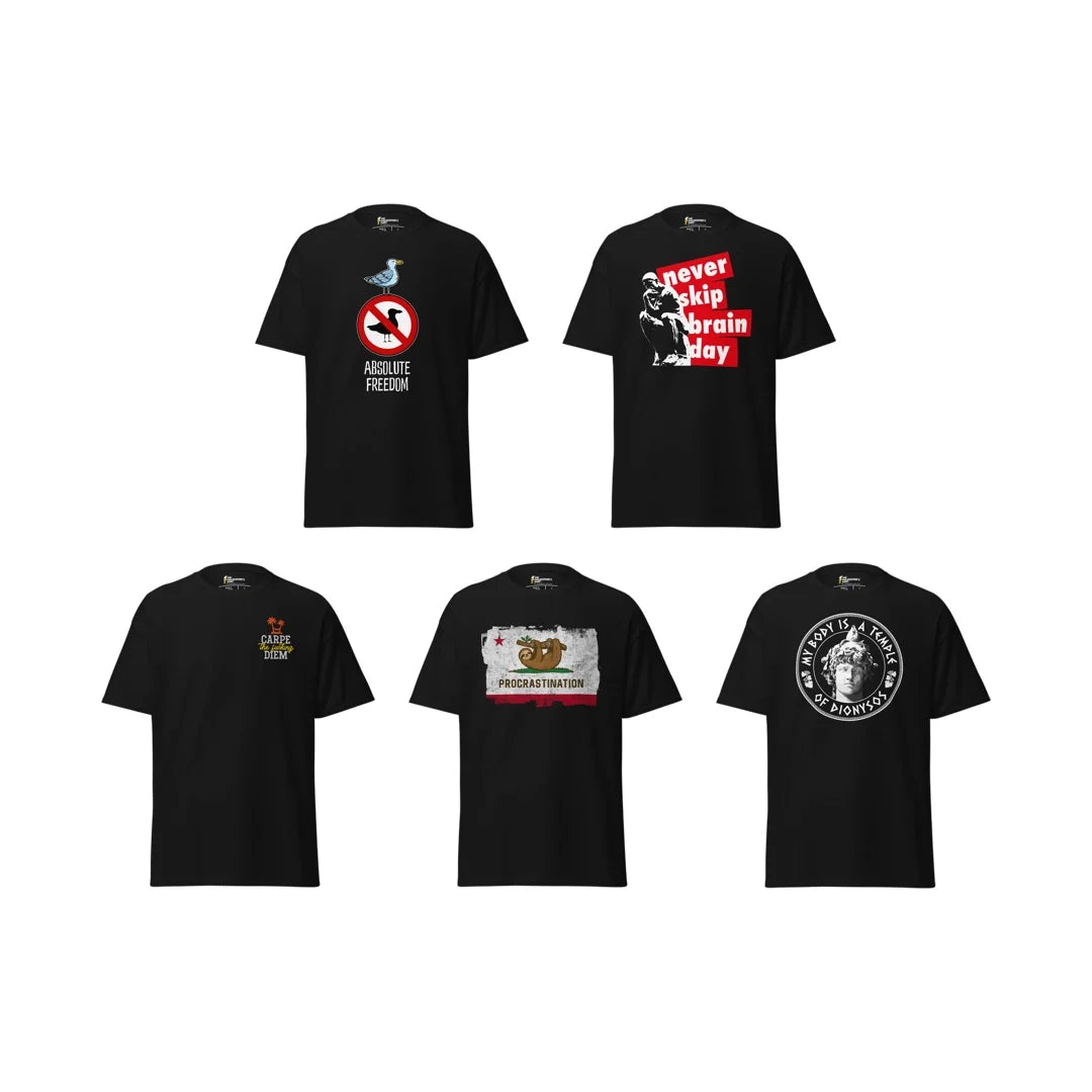 Bundle - Summer Time T-Shirts - - The Philosopher's Shirt