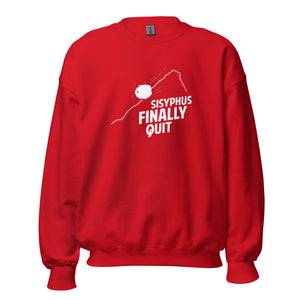 Camus - Sisyphus Finally Quit - Sweatshirt