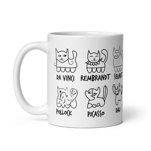 Katze nach Künstler - Tasse
