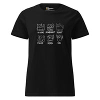 Cat by Artist - Women’s T-shirt - Black / S