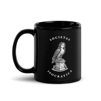 Club Isocrates - Black Glossy Mug - 325ml | 11oz