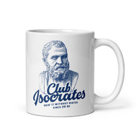 Club Isocrates - White Glossy Mug - 325ml | 11oz