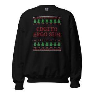 Cogito Ergo Sum - Ugly Xmas Sweater - Sweatshirt