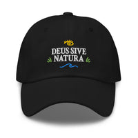 Deus Sive Natura - Embroidered - Cap - Black