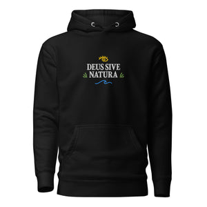 Deus Sive Natura - Felpa con cappuccio ricamata - Premium