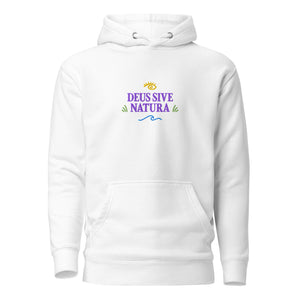 Deus Sive Natura - Felpa con cappuccio ricamata - Premium