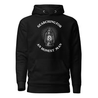 Diogenes' Lantern - Searching for an honest man - Premium Hoodie - Black / S