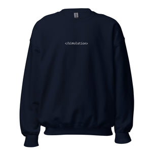 End of simulation - Embroidered - Sweatshirt