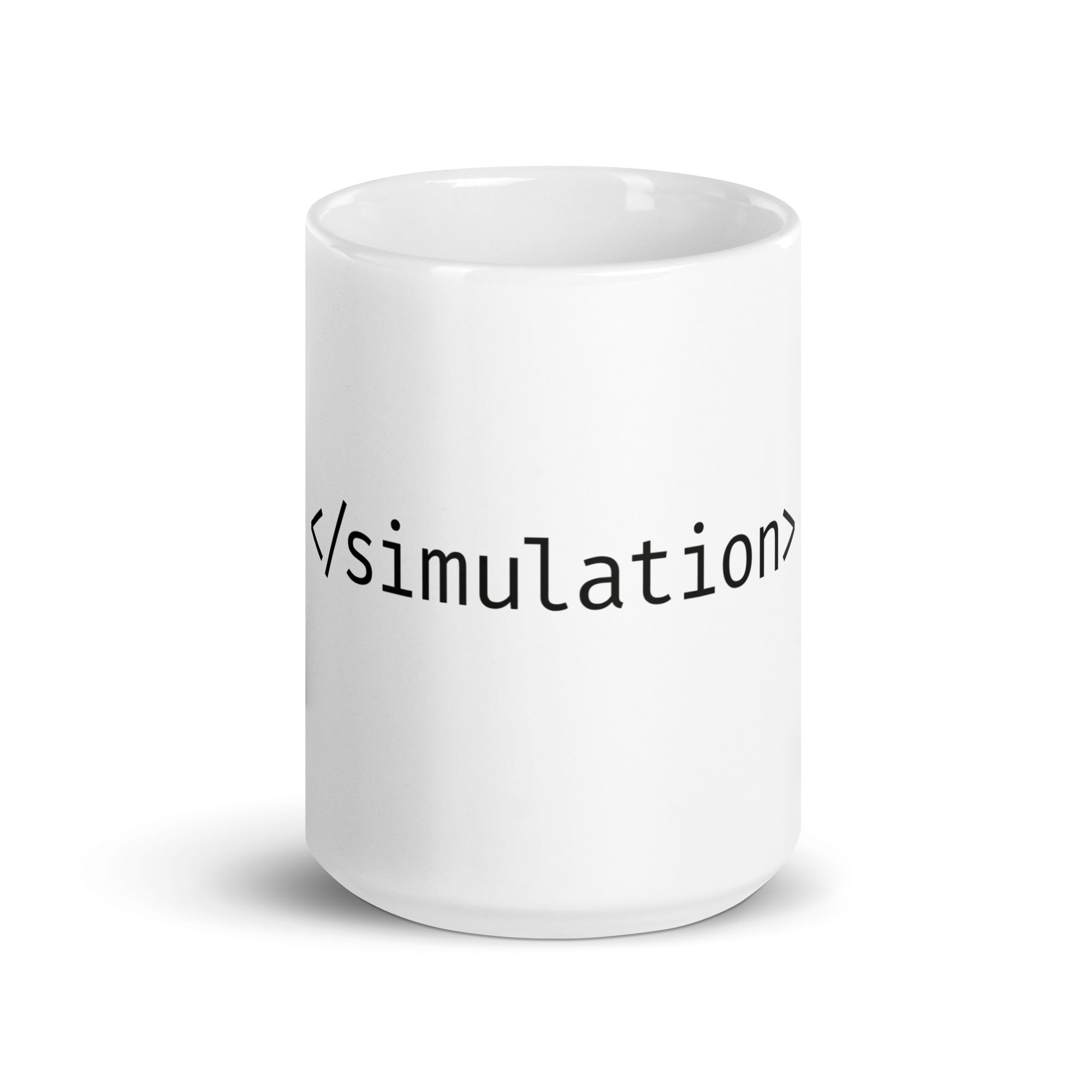 Ende der Simulation - Tasse - The Philosopher's Shirt