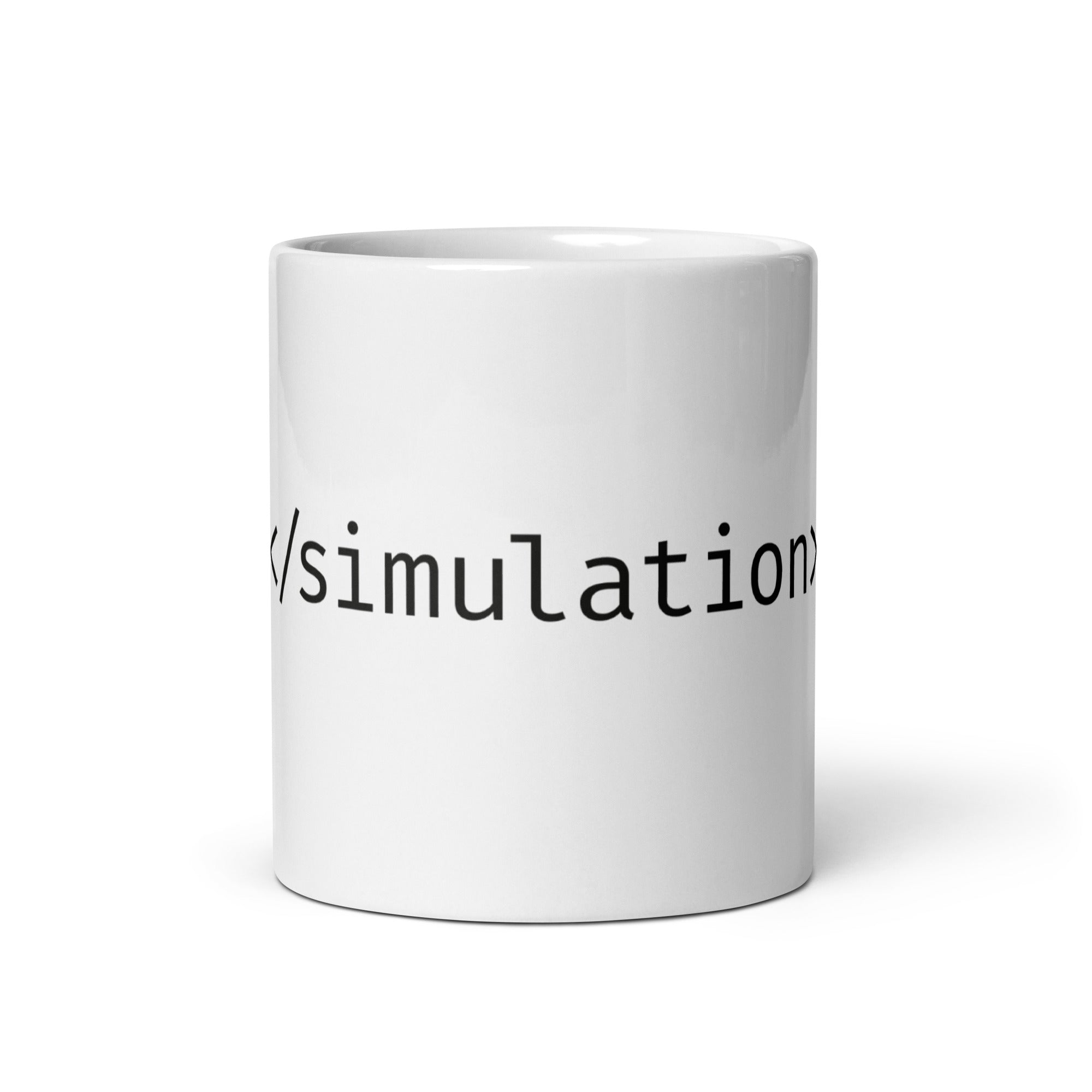 Ende der Simulation - Tasse - The Philosopher's Shirt