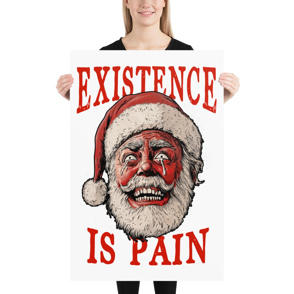 Anonymous Santa - Existence is Pain - Poster