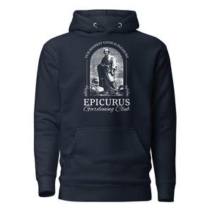 Club del giardinaggio Epicurus - Felpa con cappuccio Premium