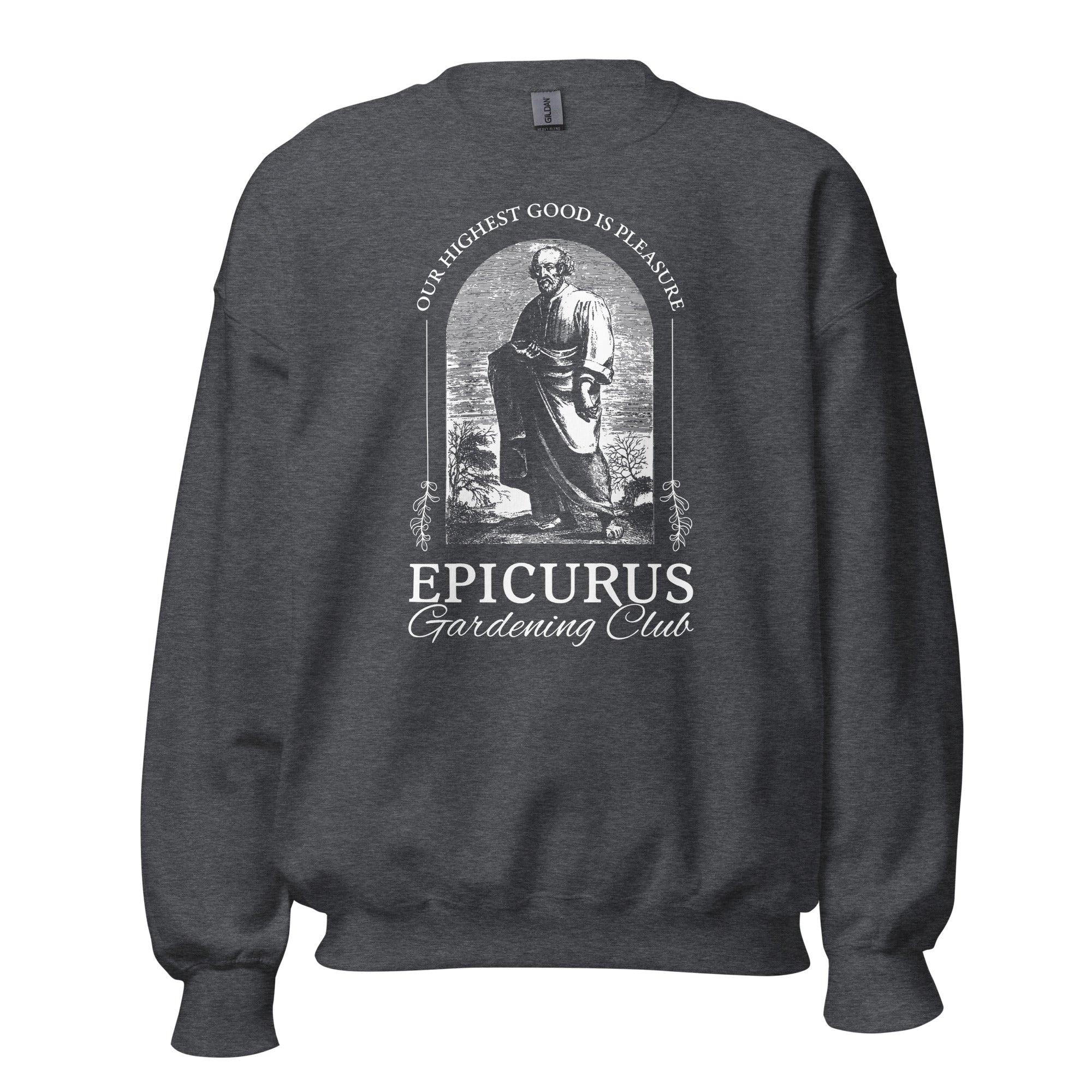 Epicurus Gardening Club - Felpa - The Philosopher's Shirt