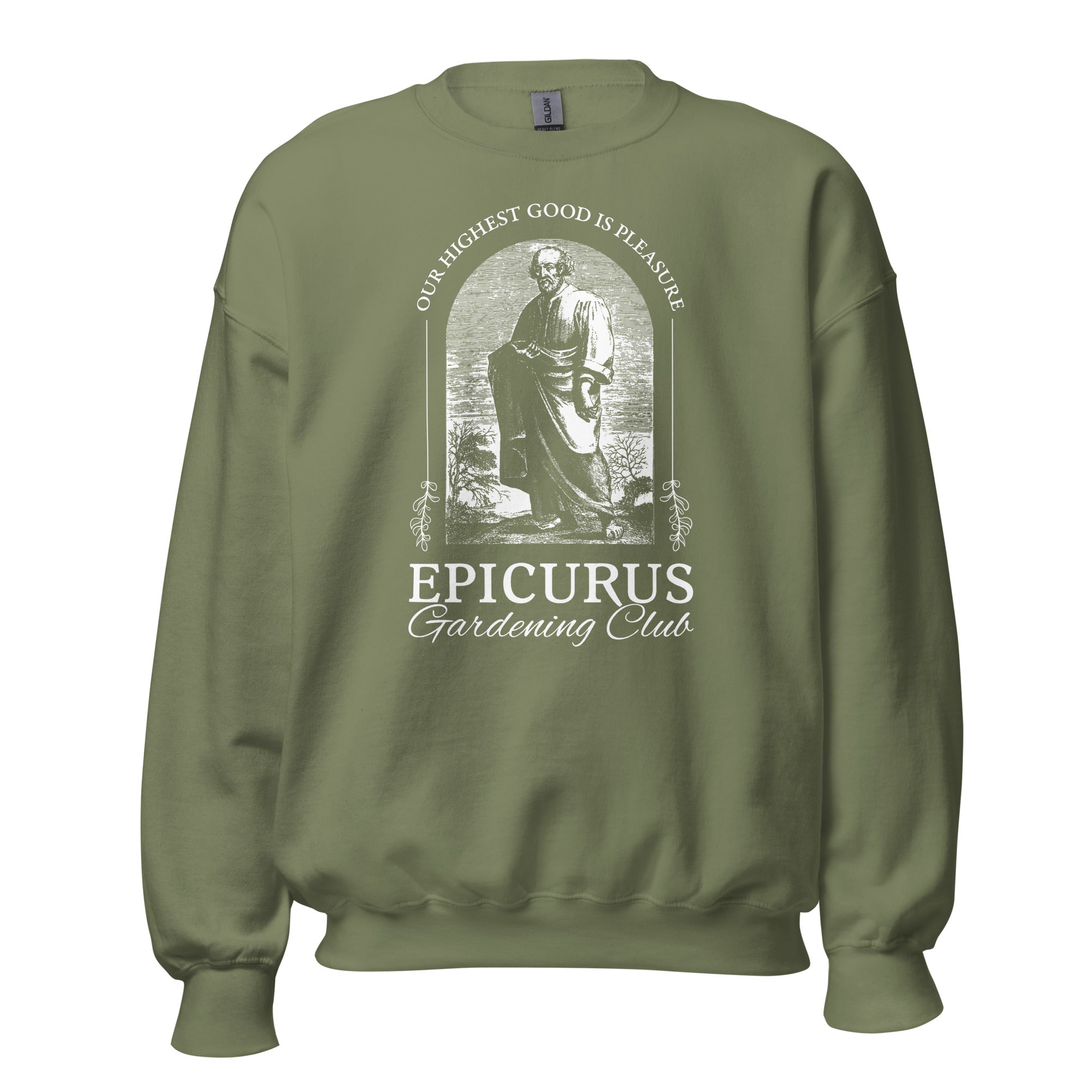 Epicurus Gardening Club - Felpa - The Philosopher's Shirt