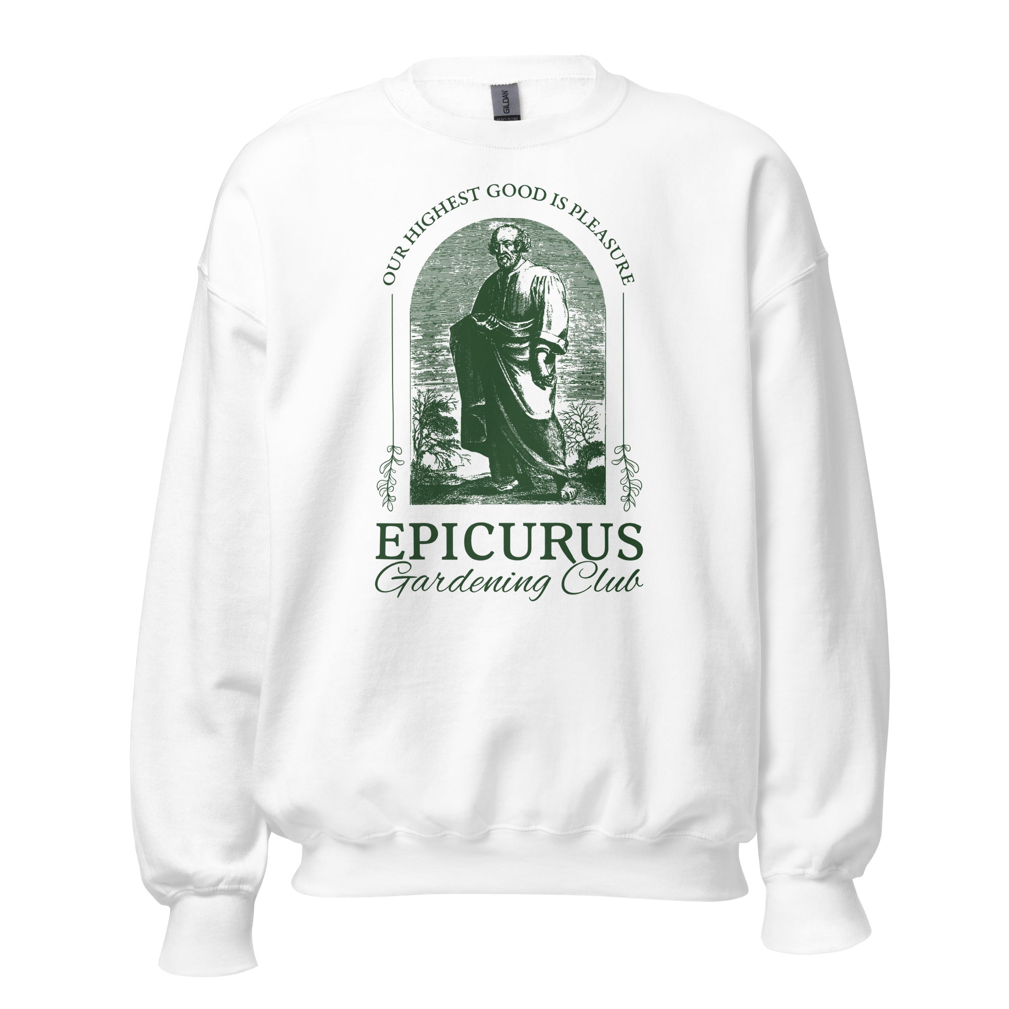 Epicurus Gardening Club - Felpa - The Philosopher's Shirt