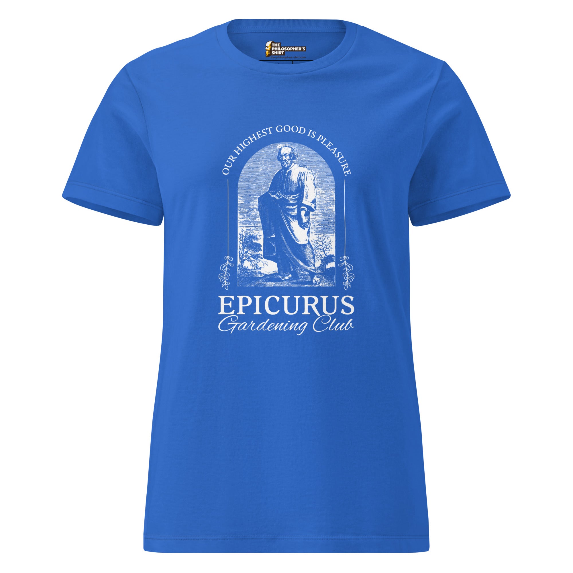Epicurus Gardening Club - Women’s T-shirt - The Philosopher's Shirt