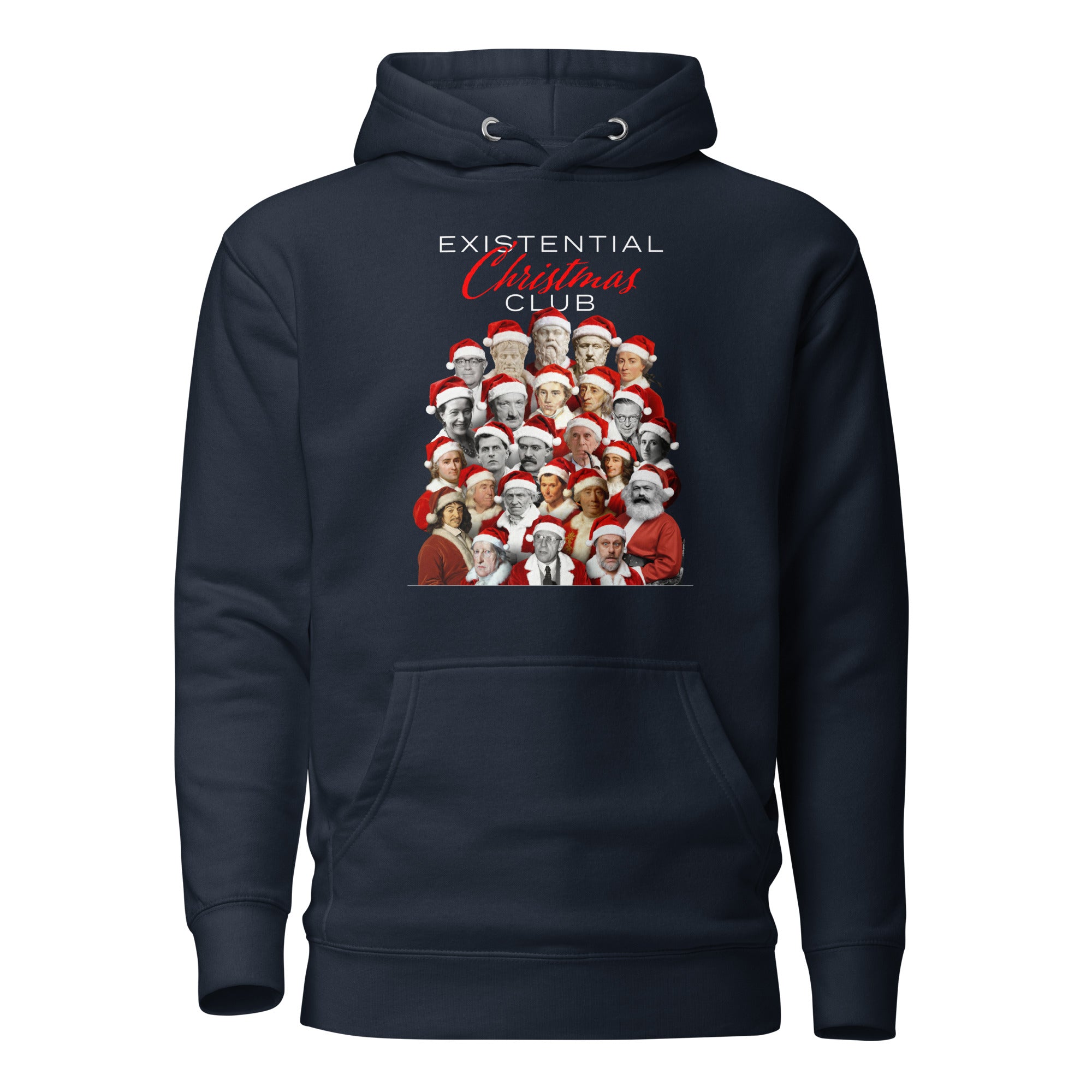 Existential Christmas Club - Premium Hoodie - The Philosopher's Shirt