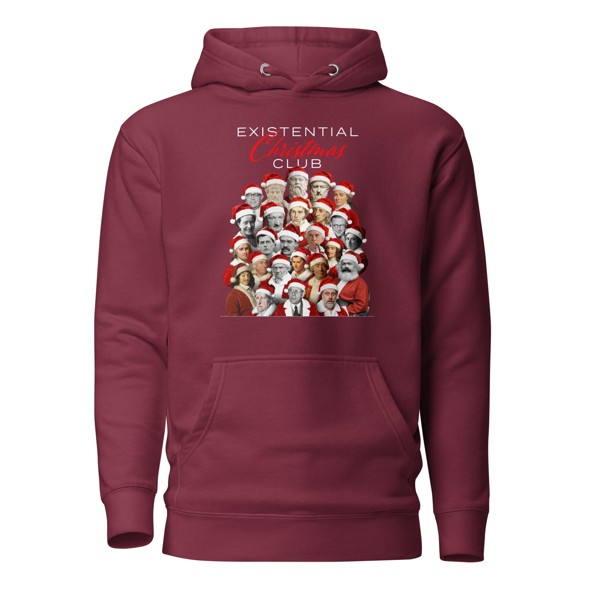 Existential Christmas Club - Premium Hoodie - The Philosopher's Shirt