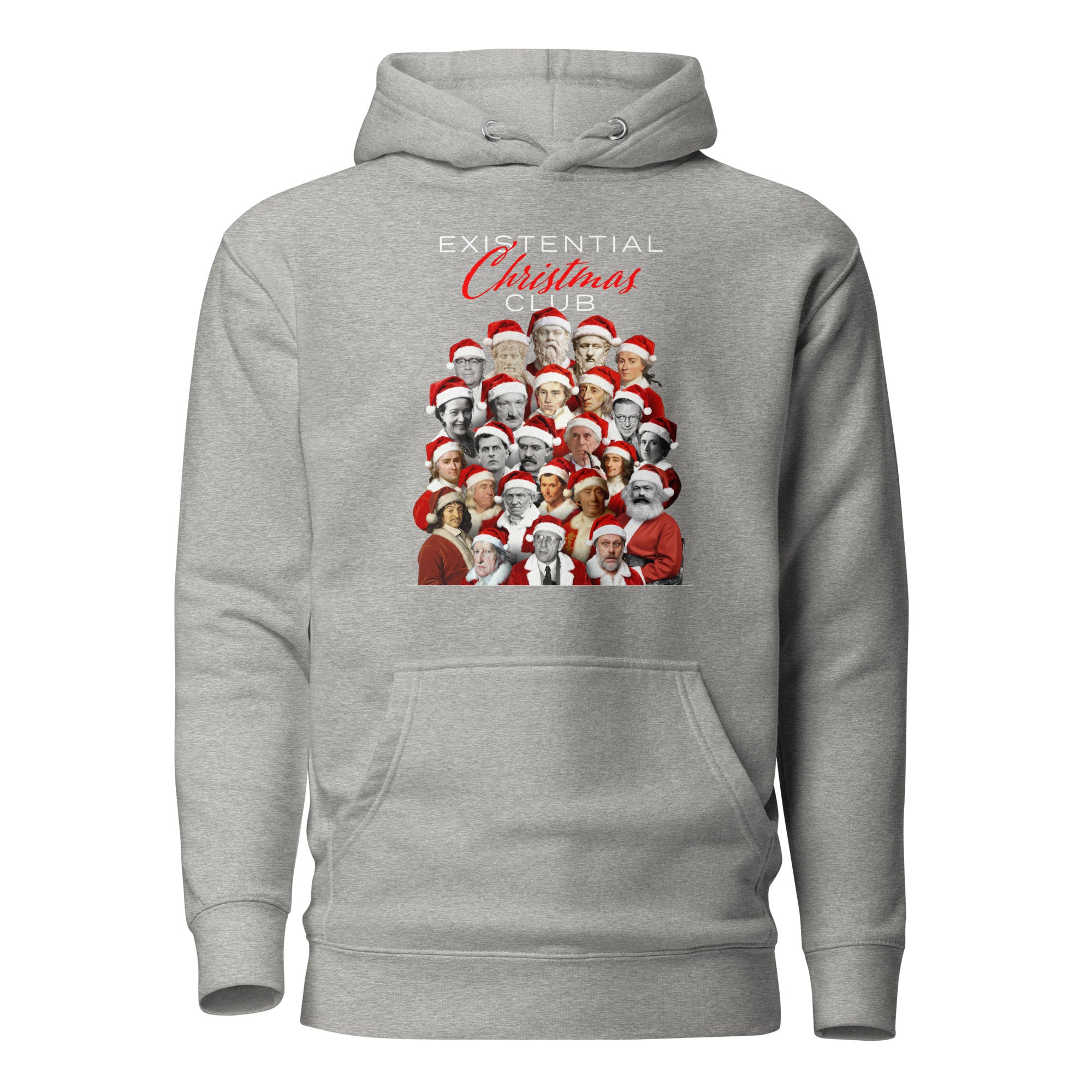Existential Christmas Club - Premium Hoodie - The Philosopher's Shirt