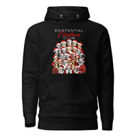 Existential Christmas Club - Premium Hoodie - Black / S