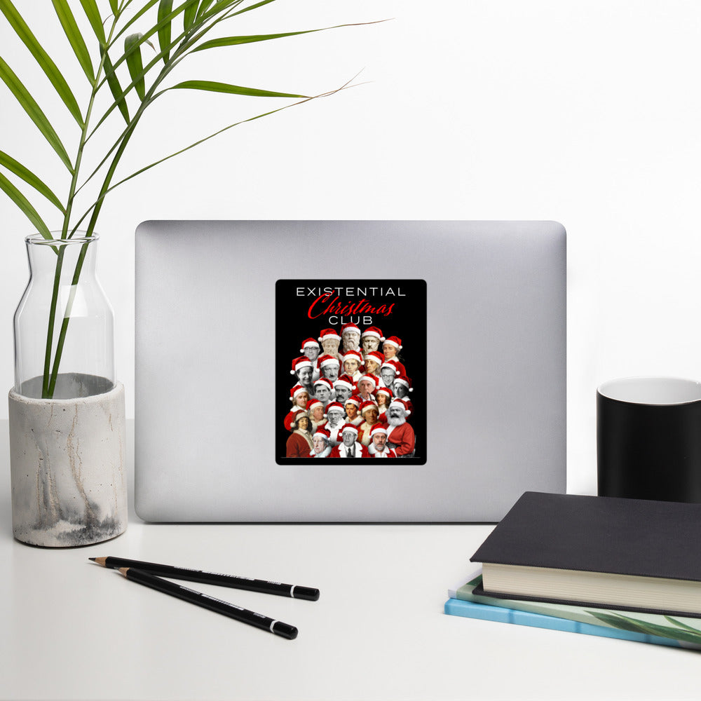 Existential Christmas Club - Sticker - The Philosopher's Shirt
