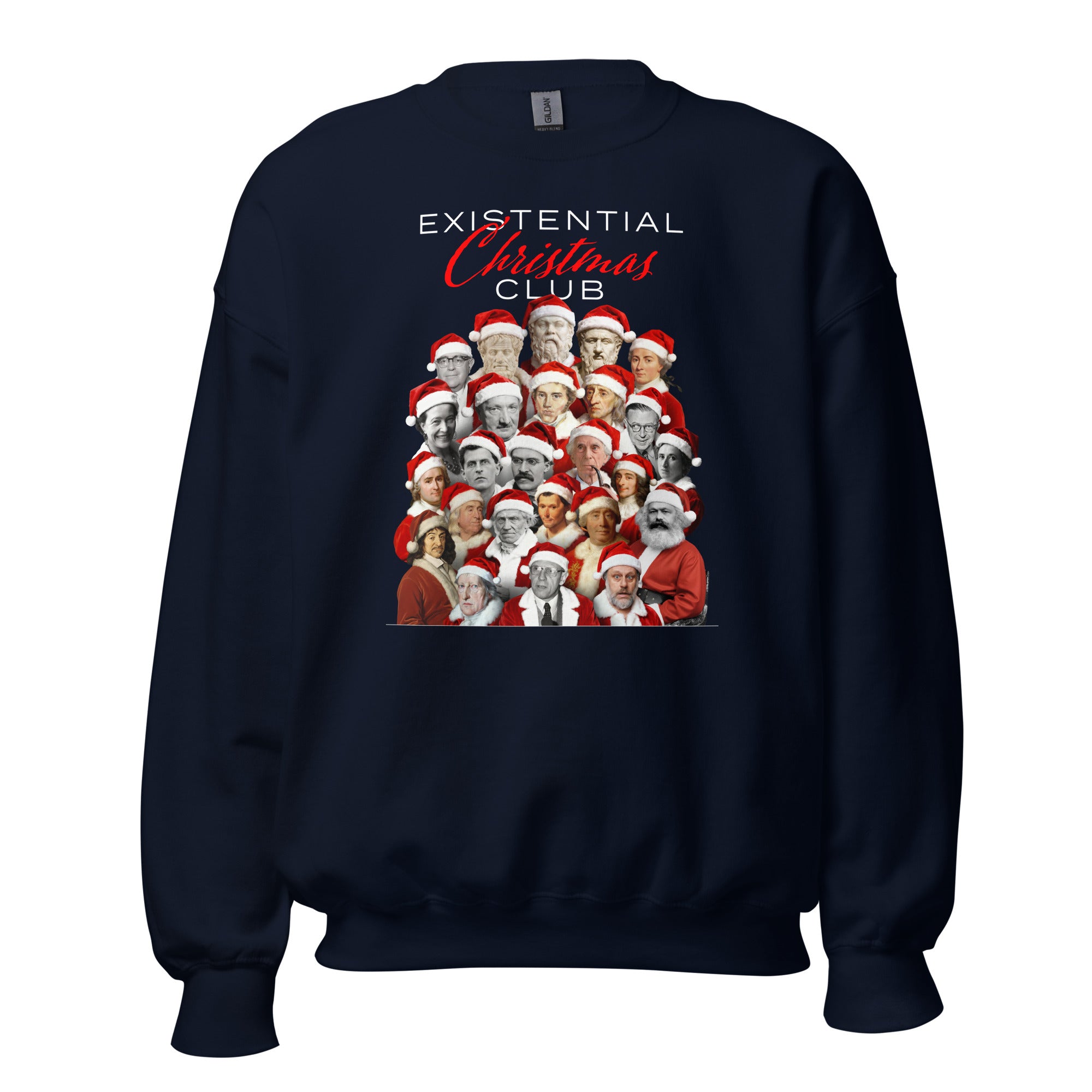 Existential Christmas Club - Sweatshirt - The Philosopher's Shirt