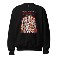 Existential Christmas Club - Sweatshirt - Black / S