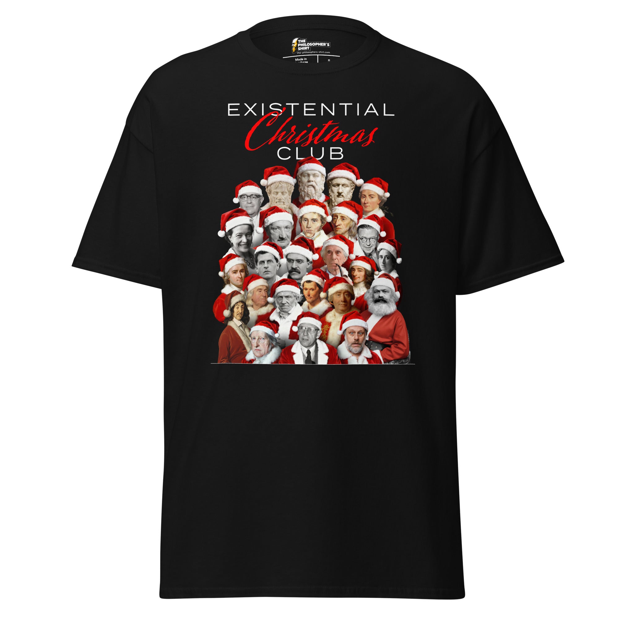 Existential Christmas Club - Unisex Classic T-Shirt - The Philosopher's Shirt
